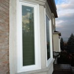 Side view of window