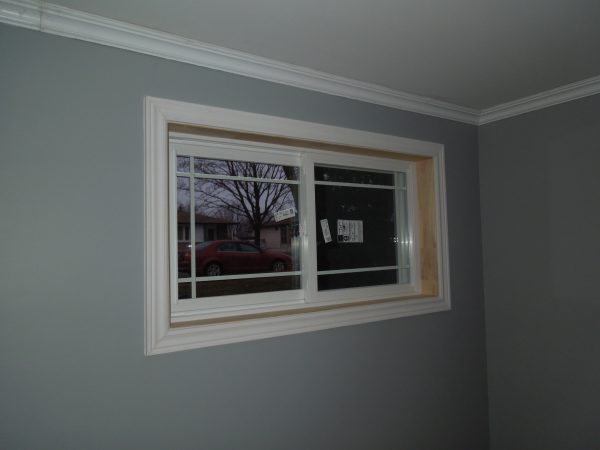 New window installation New window installation